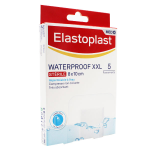 Elastoplast waterproof pansement xxl st�rile 8cm x 10cm 5 unit�s
