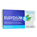 Elgydium chewing - gum plaque dentaire fraîcheur intense 10 gommes Elgydium chewing - gum plaque dentaire fraîcheur intense 10 gommes