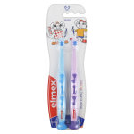 Elmex brosse à dents débutant bleu violet 0 - 3ans lot de 2 Elmex brosse à dents débutant bleu violet 0 - 3ans lot de 2