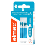 Elmex - brossettes interdentaires taille 3 - 1, 1mm - pack de 8 brossettes Elmex - brossettes interdentaires taille 3 - 1, 1mm - pack de 8 brossettes