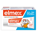 Elmex kids dentifrice 3 - 6 ans lot de 2 x 50ml