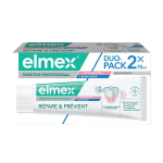 Elmex sensitive professional soin gencives blancheur dentifrice 2x75 ml