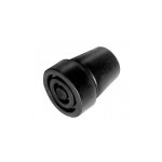 Embout de bquille 19 x 45 x 20 - 22mm noir