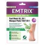 Emtrix masque pieds tout en 1 hydrate nourrit & exfolie 1 paire Emtrix masque pieds tout en 1 hydrate nourrit & exfolie 1 paire
