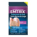 Emtrix patch nuit traitement mycose de l'ongle 14 patchs