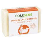 Eolsens savon au lait d'anesse bio chtaigne et argan 100g