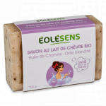 Eolésens savon au lait de chèvre bio 100g Eolésens savon au lait de chèvre bio 100g