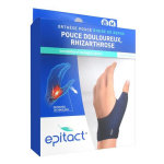 Epitact orthse pouce rigide de repos pouce douloureux, rhizarthrose droite taille m 1 unit