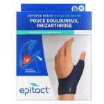Epitact orthse pouce rigide de repos pouce douloureux, rhizarthrose gauche taille m 1 unit