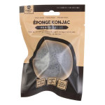 ponge konjac charbon