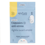 Epycure gummies anti - stress apaise les pics de stress et favorise un retour au calme 150g