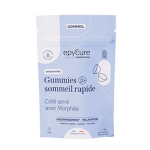 Epycure gummies sommeil rapide sans sucre - contre troubles du sommeil - x60 Epycure gummies sommeil rapide sans sucre - contre troubles du sommeil - x60