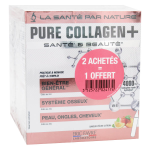 Eric favre beaut� pure collagen + p�che citron lot de 3 x 10 unicadoses