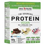 Eric favre box d�couverte protein vegan 6 unidoses