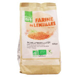 Esprit bio farine de lentilles bio 400g
