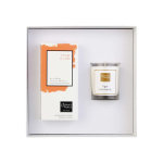 Essence des notes coffret eau de parfum orange et litse 100ml + bougie figue gourmande