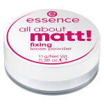 Essence poudre & bronzer poudre libre fixatrice all about matt! 11g Essence poudre & bronzer poudre libre fixatrice all about matt! 11g