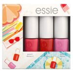 Essie vernis � ongles coffret summer trio mini peach daiquiri fifth avenue lovie dovie 3 x 5ml