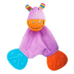 Estipharm les patous peluche  pattes en caoutchouc hippopotame