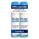 Etiaxil d�odorant anti - transpirant protection 48h a�rosol lot de 2 x 150ml