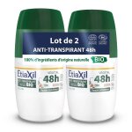 Etiaxil d�odorant anti - transpirant v�g�tal bio 48h 2x50ml