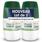 Etiaxil d�odorant v�g�tal 24h roll - on lot de 2 x 50ml