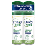 Etiaxil dodorant vgtal 24h spray bio lot de 2 x 100ml