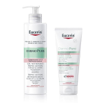 Eucerin dermopure routine anti - imperfections corps gel nettoyant triple action & crme corps triple ...