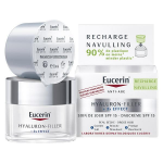 Eucerin hyaluron - filler + 3x effect soin de jour peau sèche spf15 et son Éco - recharge Eucerin hyaluron - filler + 3x effect soin de jour peau sèche spf15 et son Éco - recharge