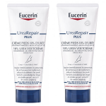 Eucerin urea repair plus crme pieds 10% d'ure peaux trs sches lot de 2 x 100ml