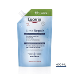 Eucerin urearepair recharge gel lavant 5% d'ure 400ml