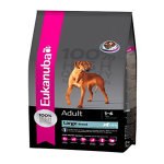 Eukanuba chien adulte maintenance (1 a 6 ans) grande race ( + 25kg) poulet croquettes 15kg