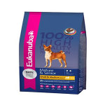 Eukanuba chien mature senior ( + 7ans) petite et moyenne race ( - 25kg) poulet croquettes 15kg