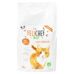 Felichef croquettes bio chat strilis sans crales 5kg