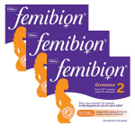 Fmibion 2 grossesse 28 comprims + 28 capsules cure 12 semaines - lot de 3