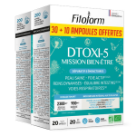 Fitoform dépuratif bio 30 ampoules + 10 offertes Fitoform dépuratif bio 30 ampoules + 10 offertes
