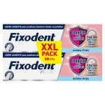 Fixodent plus cr�me adh�sive fra�cheur barri�re anti - particules 2x35g