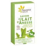 Fleurance nature savon au lait d'�nesse verveine bio 100g