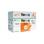 Flevox 134mg (fipronil) insecticide chien moyen de 10 a 20kg spot on 36 pipettes Flevox 134mg (fipronil) insecticide chien moyen de 10 a 20kg spot on 36 pipettes