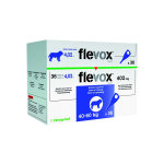Flevox 402mg (fipronil) insecticide tres grand chien de 40 a 60kg spot on 36 pipettes
