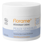 Florame d�odorant cr�me peaux sensibles 50g