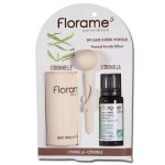 Florame aromathrapie diffuseur d'arme + huile essentielle citronnelle bio 10ml