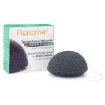Florame visage eponge konjac naturelle charbon bio