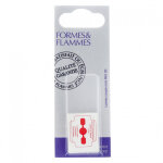 Formes & flammes lames rechange coupe - cors x 10 Formes & flammes lames rechange coupe - cors x 10