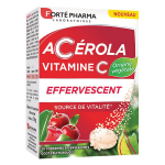 Forté pharma acérola vitamine c naturelle 20 comprimés effervescents Forté pharma acérola vitamine c naturelle 20 comprimés effervescents