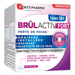 Fort� pharma br�lactiv fort femme 50 + bruleur de graisses drainage 60 g�lules
