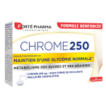 Fort� pharma chrome 250 en picolinate minceur grignotages glyc�mie - 30 comprim�s