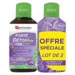 Fort pharma fort dtox foie lot de 2 x 500ml