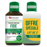 Fort pharma fort dtox foie lot de 2 x 500ml