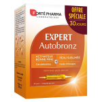 Fort pharma expert autobronz onagre carotte vitamine e 20 ampoules + 10 offertes